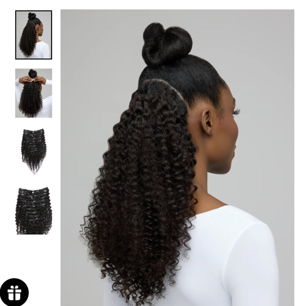 Indique Bounce Coil Curl Clip-In Extensions – $250 PER SET (Retail $379)